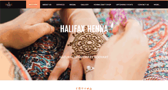 Desktop Screenshot of halifaxhenna.com